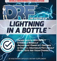 Lightning in a Bottle by Dr. Farrah World Renown Medical Doctor | 23 High Impact Vitamins & Minerals | Antioxidant Power of 7 Servings of Fruit & Vegetables | Paleo, Keto, & Vegan Friendly