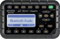 Jensen JHD916BT Heavy Duty Bluetooth Weatherproof Mini Radio, 12V DC Power, Bluetooth with Hands Free Calling, iPhone/iPod Control and Charging Via USB, Rear USB, SiriusXM Ready