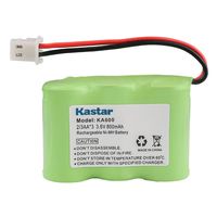 Kastar Battery Replacement for Kaito KA500 KA550 KA600 KA600L 5-way Weather Alert Shortwave Radio, Eton / GRUNDIG FR200 FR200G FR250 FR300 FR350 FR370 FR400 FR405 FR600 FR600B Radio
