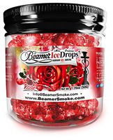 Rose 50G Ultra Premium Beamer Ice Drops ¨ Hookah Shisha Smoking Gel. Each bowl lasts 2-4 Hours! USA Made, Huge Clouds, Amazing Taste! Better Taste & Clouds than Tobacco! 2-3 bowls per Jar!