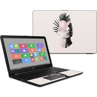 Mightyskins Skin Compatible with Hp 15t Laptop 15.6" (2017) - Empty Mind | Protective, Durable, and Unique Vinyl Decal Wrap Cover | Easy to Apply, Remove, and Change Styles | Made in The USA