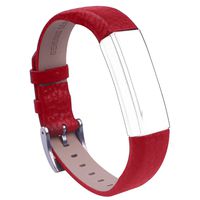 For Fitbit Alta Band Leather, AISPORTS Fitbit Alta HR Band Leather Band Smart Watch Adjustable Replacement Bands Metal Classic Bracelet Buckle Clasp for Fitbit Alta/Fitbit Alta HR Fitness Accessories