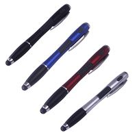 HDE Stylus Pens for Touch Screens [Capacitive Stylus, Ballpoint Pen, LED Flashlight] Stylists Pens for iPad, Pen with Light Stylus Comfort Grip for Galaxy, Android Tablets (4 Pack)