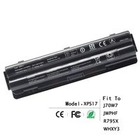 SLE-TECH Battery Compatible with Dell XPS 17 L701X/ L702X XPS 15 L501X/ L502X XPS 14 L401X J70W7 JWPHF R795X WHXY3