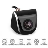 Backup Camera, KEELEAD Rear View Camera, Night Vision Wide Angle Waterproof Parking Camera with Metal Case Universal Vehicle Reversing Security for Car SUVs