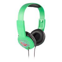Teenage Mutant Ninja Turtle  Kid Safe Headphones HP2-03065 by Nickelodeon, Kid Safe Technology With Volume Control, Built In Volume Limiter, Cushioned Ear Pieces, Green/ Black