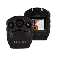 Veho Muvi HD Pro 2 Camcorder | Handsfree | Body Worn | Video Camera | Security Cam | 32GB Internal Memory | 1080p30 - Black (VCC-005-MUVI-HDPRO2)