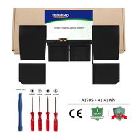 INDMIRD A1705 A1527 Laptop Battery OEM Compatible with Apple MacBook 12" A1534 2015 MK4M2LL/A MJY32LL/A MF855LL/A MK4N2LL/A MJY42LL/A MF865LL/A Battery Replacement New (7.55V/42Wh)