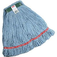 Rubbermaid Commercial Products Wet Mop, String, Loop, 1" Band - Medium, Blue