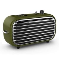 Retro Bluetooth Speaker, Lofree Poison, Portable Wireless Speaker with Strong Bass Enhancement, 20W Output, Bluetooth 4.2, FM Radio, Vintage Style Gift for Birthday, Business Occasion, Music Lover