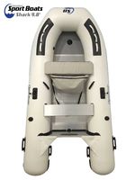 Inflatable Sport Boats Shark 9.8' - Model SB-300-2020 Model - Aluminum Floor Premium Heat Welded Dinghy with Seat Bag