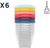 Babymoov Leak Proof Storage Bowls | BPA Free Containers With Lids, Ideal to Store Baby Food or Snacks for Toddlers (PICK YOUR SET SIZE)