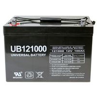 Universal Power Group 12V 100Ah Replacement Battery for Minn Kota, Minnkota, Cobra, Sevylor trolling Motor