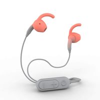 iFrogz Sound Hub Tone Earbuds - Grey/Coral