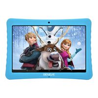 10.1 Kids Tablet, IPS FHD Safety Eye Protection Screen,  Android 7.0, 2GB+32GB, 2.0+5.0MP Dual Cameras, Preloaded Learning & Training Apps for Kids, Bluetooth/WiFi and Free Kid-Proof Case (Blue)