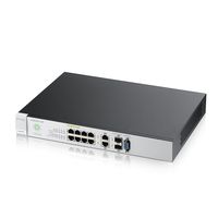 Zyxel NSW100-10P - 8-Port Gigabit 802.3at POE + 2 Dual Personality (GBE RJ-45/SFP) (10 Total Ports) 180W Power Budget (1 Year Bundled Service)
