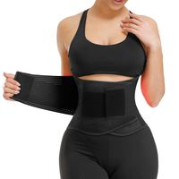 VENUZOR Waist Trainer Belt for Women - Waist Cincher Trimmer - Slimming Body Shaper Belt - Sport Girdle Belt (UP Graded) (Z1-Black, XL)
