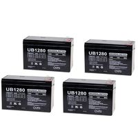 12V 8Ah Cyclops THOR X Sirius Rechargeable 12V 7.5Ah Battery : Replacement - 4 Pack