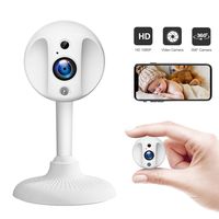 Mini Spy Camera Wireless Hidden Cameras WiFi Tiny Home Indoor Security Cam HD 1080P Nanny Camera Pet Cams Strong Night Vision Motion Detection Alarm