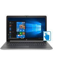 HP 17z High Performance 17.3 HD+ Touchscreen Laptop (AMD Ryzen 3 2200U, 16GB RAM, 1TB HDD + 256GB SSD, 17.3" HD 1600 x 900 Touch, AMD Radeon Vega 3, DVD, WiFi, Bluetooth, Win 10 Pro) Silver