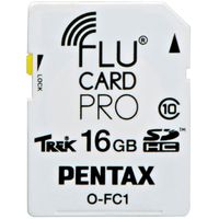 Pentax OFC-1 16GB Flu Card for Pentax K3 DSLR Camera - WiFi SD Card (White)