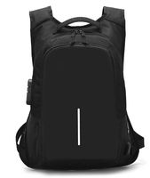Gogoxm Slim Business Laptop Backpack Anti Theft Waterproof Travel Bag for Women & Men Fit Under 17" Laptop/Notebook Black