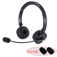 Premium Wireless Bluetooth Headset, Noise Cancellation Head Set with Microphone Hands Free On Ear Phone Headset Clear Sound, Long Battery Life, No Wires