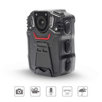 Moocor 1296P HD Police Body Super light Camera for Law Enforcement, Wearable Video、Audio Camera with 2-inch Screen Night Vision IP56 Waterproof for Security Guards，Personal Use (Built-in 32G)