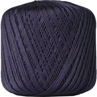 Threadart 100% Pure Cotton Crochet Thread - Size 10 - Color 38 - NAVY -2 sizes 27 colors available