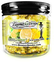 Lemon Squeeze 100G Ultra Premium Beamer Ice Drops Hookah Shisha Smoking Gel. Each Bowl Lasts 2-4 Hours! USA Made, Huge Clouds, Amazing Taste! Better Taste & Clouds Than Tobacco!