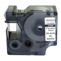 NEOUZA 16958 16954 S0718050 Compatible for DYMO D1 LabelManager Flexible Nylon Label Tape (3/4 inch, Black on White)