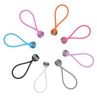 SUNFICON 8 Pack Magnetic Cable Clips Cable Organisers Big Eyes Owl Headphone Earbuds Cord Winder Manager Keeper Bookmark Whiteboard Fridge Magnets USB Cord Tie Strap Holder Home Office School Kitchen