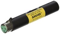 Shure A15AS Switchable Attenuator (15, 20, 25 dB), Passes Phantom Power