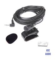 ASC Audio BlueTooth Car Stereo Mic Microphone Assembly Kit for select Sony / Sony Xplod Car DVD Navigation Voice External Control Command Radio - MEX-BT XAV