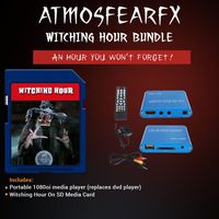 Atmosfearfx Witching Hour SD Card Media Player. Replaces Bulky DVD Player