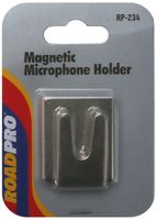 Roadpro RP-234 Metal with Magnet CB Microphone Holder (2 Pack) (2 Pack)