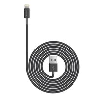 Kanex Apple Certified Lightning to USB Cable with SureFit Connector 4 feet (1.2 M) Black
