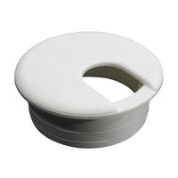 Rok Hardware 3" (76mm) Round Computer Desk Table Port Wire Cable Cord Organizer Hole Cover Grommet ROKRG3G (3", Gray, 2)