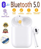 Wireless Earbuds Bluetooth 5.0 Sports Headphones with Smart Touch 3D Stereo CVC8.0 Smart Noise Reducing Earphones.in-Ear Built-in HD Mic Headsets earplug for Apple Airpod Airpods iPhone Android