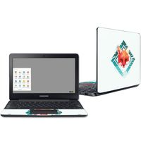Mightyskins Skin Compatible with Samsung Chromebook 3 11.6" - Tropical Fox | Protective, Durable, and Unique Vinyl Decal Wrap Cover | Easy to Apply, Remove, and Change Styles | Made in The USA