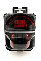 Red and Black Weapons Headphones