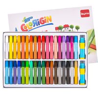 iMustech Oil Pastels Set with Pastel Holders and Sharpeners,Non Toxic Chalk Pastels Set of 36 Assorted Colors Hex Soft Pastels, School Supplies,Art Tools for Kids,Artists & Adults