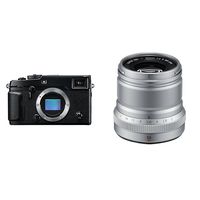 Fujifilm X-Pro2 Body Professional Mirrorless Camera (Black)  w/ XF50mmF2 Lens Silver