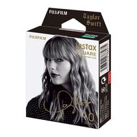 Fujifilm Instax Square Film Taylor Swift Edition (10 Exposures), Black