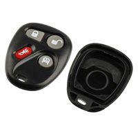 Key Fob Keyless Entry Remote Shell Case & Pad fits Chevy 2003-2007 Express / GMC 2003-2007 Savana