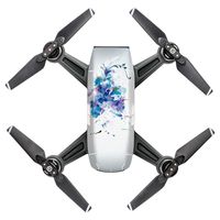 OK-STORE Exclusive Decoration Wrap Sticker Skin for DJI Spark Drone Body Shell, DJI Spark Intelligent Portable Mini Drone Decal Pasting Palm launch Mini Quadcopter Water-resistant PVC Dec Kit 3M Film