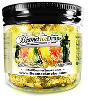 Citrus Punch 100G Ultra Premium Beamer Ice Drops Hookah Shisha Smoking Gel. Each Bowl Lasts 2-4 Hours! USA Made, Huge Clouds, Amazing Taste! Better Taste & Clouds Than Tobacco!