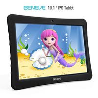 BOGO! 10 inch Kid Tablet, 1080p Full HD Display Android 7.0,2GB+32 GB,Dual Camera Front 2MP+ Rear 5MP,Bluetooth and WiFi Blue Kid-Proof Case (Black)