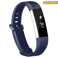 POY Compatible Bands Replacement for Fitbit Alta/Fitbit Alta HR, Adjustable Sport Wristbands for Women Men (Large)