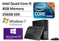 Flagship Dell Optiplex 9020 Small Form Factor Business Desktop - Intel Quad-Core i5-4590 up to 3.7GHz, 8GB DDR3, 256GB SSD, DVD±RW, WLAN, USB 3.0, Keyboard/Mouse Included，Windows 7/10 Pro